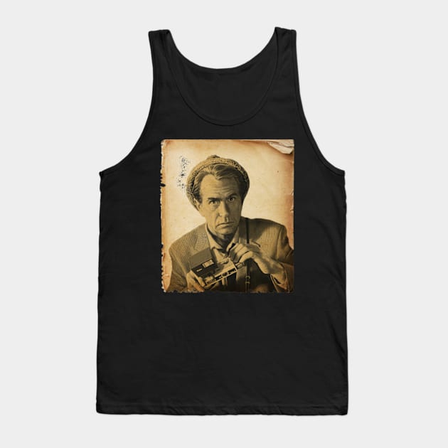 KOLCHAK ART DRAWING - retro 2 vintage Tank Top by albertkeith48